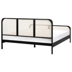 GONFARON - Tweepersoonsbed - Zwart - 180 X 200 Cm - Dennenhout -VIDAXL Winkel 061affdddbca48eca752556bbfcac3e8