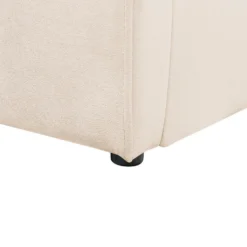 ANET - Bed Met Opbergruimte - Beige - 90 X 200 Cm - Fluweel -VIDAXL Winkel 0b1a7413685749f9b2a242b5e0d78793