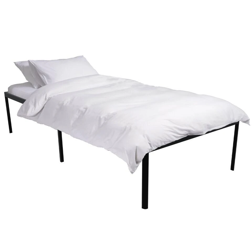 CLP Bed Hamlin 41x90x200 Cm - Zwart 1 CLP Bed Hamlin 41x90x200 Cm - Zwart