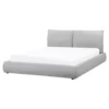 VINAY - Tweepersoonsbed - Grijs - 160 X 200 Cm - Polyester