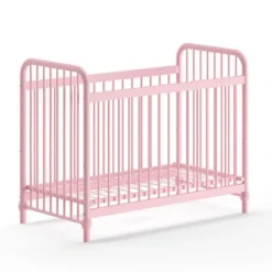 Vipack Babybed Bronxx - 60x120cm - Misty Pink