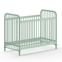 Vipack Babybed Bronxx - 60x120cm - Olijfgroen