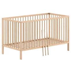 Peuterbed Dino 70x140cm - Verstelbaar - Dennenhout