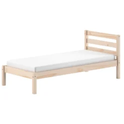Eenpersoonsbed Pino 90x200cm - Massief Dennenhout