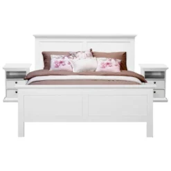 Bed Fleur - Wit - 160x200 Cm -VIDAXL Winkel 12301090 3042