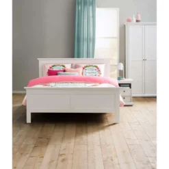Bed Fleur - Wit - 160x200 Cm -VIDAXL Winkel 12301090 9053