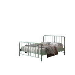 Vipack Bed Bronxx - Olijfgroen - 160x200 Cm