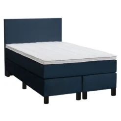 Boxspring Liv Egaal - Blauw - 120x200 Cm - Ronde Poot 7 Boxspring Liv Egaal - Blauw - 120x200 Cm - Ronde Poot -VIDAXL Winkel 12848689 0300