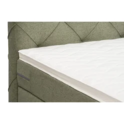 Boxspring Met Voetbord Liv Geruit - Groen - 140x200 Cm - Vierkante Poot 8 Boxspring Met Voetbord Liv Geruit - Groen - 140x200 Cm - Vierkante Poot -VIDAXL Winkel 12849311 9001
