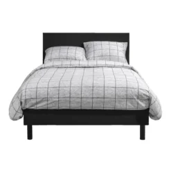 Boxcombinatie Rova - Zwart - 120x200 Cm