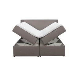 Boxcombinatie Met Opbergruimte Orebro 6-delig - Taupe - 160x200 Cm -VIDAXL Winkel 12852455 0141