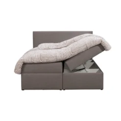 Boxcombinatie Met Opbergruimte Orebro 6-delig - Taupe - 140x200 Cm