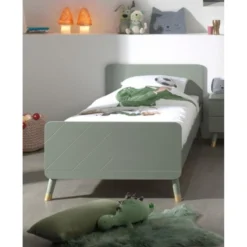 Bed Billy 90x200 - Olijfgroen -VIDAXL Winkel 1ece198fb4794c509ac78d24d319fc71