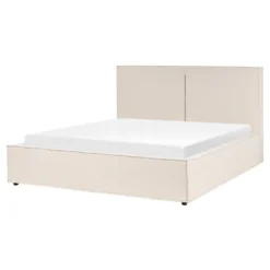 MOISSAC - Bed - Beige - 160 X 200 Cm - Polyester 20 MOISSAC - Bed - Beige - 160 X 200 Cm - Polyester -VIDAXL Winkel 26a06aea01404abcbd9a0e3bc78d6581