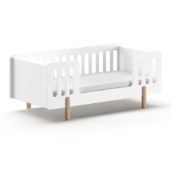 Vipack Peuterbed Smile 70x140cm - Wit/dennenhout -VIDAXL Winkel 2f926c30943f4d84ab79257bdd9b8c98
