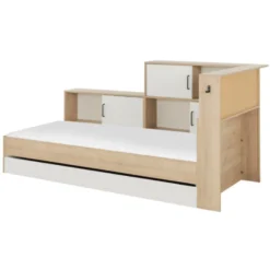 Diagone Bed Erwan - Opbergruimte - 90x200cm - Wit/Kastanjekleur 12 Diagone Bed Erwan - Opbergruimte - 90x200cm - Wit/Kastanjekleur -VIDAXL Winkel 39d0c4d28dae49c1bbc436f026e2ec4a