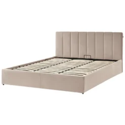 DREUX - Bed Met Opbergruimte - Taupe - 180 X 200 Cm - Fluweel 15 DREUX - Bed Met Opbergruimte - Taupe - 180 X 200 Cm - Fluweel -VIDAXL Winkel 4676ce90fab14899bcb0c41c7498539e