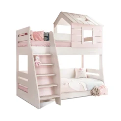 Merkloos Cento Pink Stapelbed Bedhuisje Meisjeskamer 200x90 - 200x100 Cm -VIDAXL Winkel 534aa736bb1d4f0d808398adb72aaba6