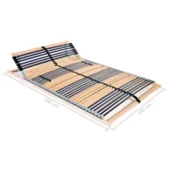 VidaXL - Bedbodem - Multikleur - Hout - 140 X 200 Cm -VIDAXL Winkel 56331a3abbe44a828e69799e01f2fc2d