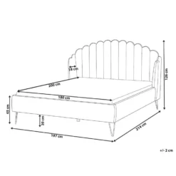AMBILLOU - Tweepersoonsbed - Groen - 180 X 200 Cm - Fluweel 13 AMBILLOU - Tweepersoonsbed - Groen - 180 X 200 Cm - Fluweel -VIDAXL Winkel 5f5758fe898d4ba59d372b3ed180ae5e