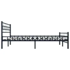 VidaXL - Bed Frame Met Hoofdeinde - Zwart - Staal - 140x200 Cm 14 VidaXL - Bed Frame Met Hoofdeinde - Zwart - Staal - 140x200 Cm -VIDAXL Winkel 73f94260d6b24625ad24771be650ad17