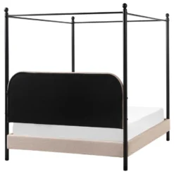 DANNEMOIS - Tweepersoonsbed - Taupe - 140x200 Cm - Bouclé 17 DANNEMOIS - Tweepersoonsbed - Taupe - 140x200 Cm - Bouclé -VIDAXL Winkel 7492b98609cc4804b199fa8ac6393731