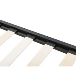 RODEZ - Tweepersoonsbed - Zwart - 140 X 200 Cm - Metaal -VIDAXL Winkel 7a8cc19fb98845b398e915adbe90181d