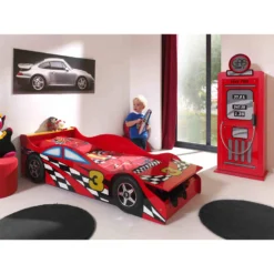 Vipack Autobed Race - Rood - 48x78x175 Cm -VIDAXL Winkel 81007158 0100