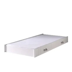 Vipack Rolbed Lewis - Wit - 199x94x18,5 Cm