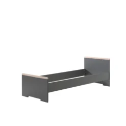 Vipack Bed Londen - Antraciet - 90x200 Cm