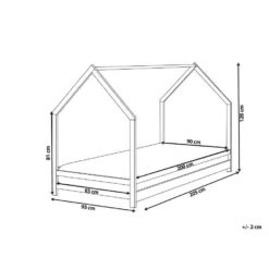 APPY - Kinderbed - Grijs - 90 X 200 Cm - Dennenhout 11 APPY - Kinderbed - Grijs - 90 X 200 Cm - Dennenhout -VIDAXL Winkel 9195b5429acd47fe9f9164c37c016210 1
