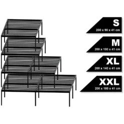 CLP Bed Hamlin 41x90x200 Cm - Zwart 14 CLP Bed Hamlin 41x90x200 Cm - Zwart -VIDAXL Winkel 93afc167057d4382a9190e030f318d5a 1