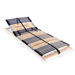 VidaXL - Bedbodem - Bruin - Hout - 70 X 200 Cm -VIDAXL Winkel 95b7ab447d284da18c16dddb11a9e7d8