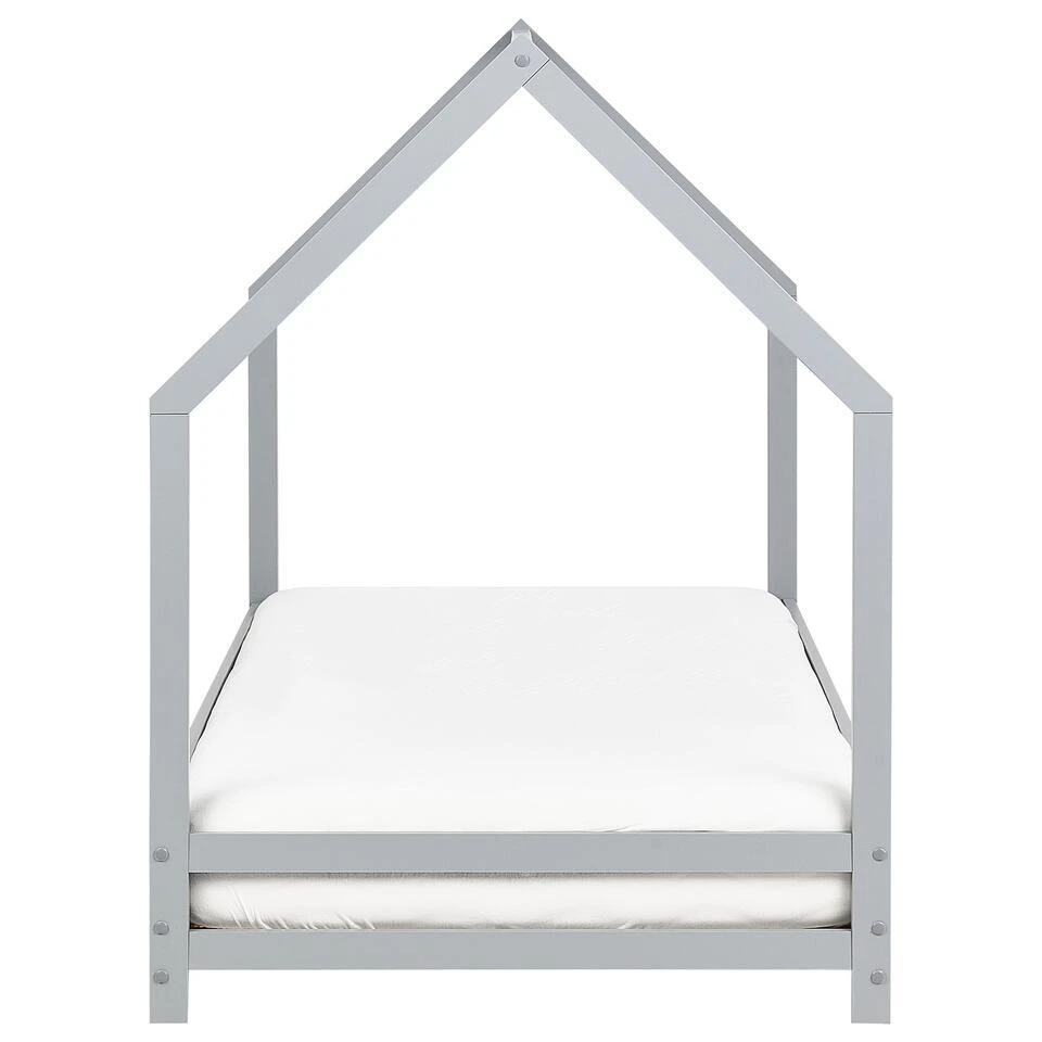 APPY - Kinderbed - Grijs - 90 X 200 Cm - Dennenhout 5 APPY - Kinderbed - Grijs - 90 X 200 Cm - Dennenhout - Afbeelding 5