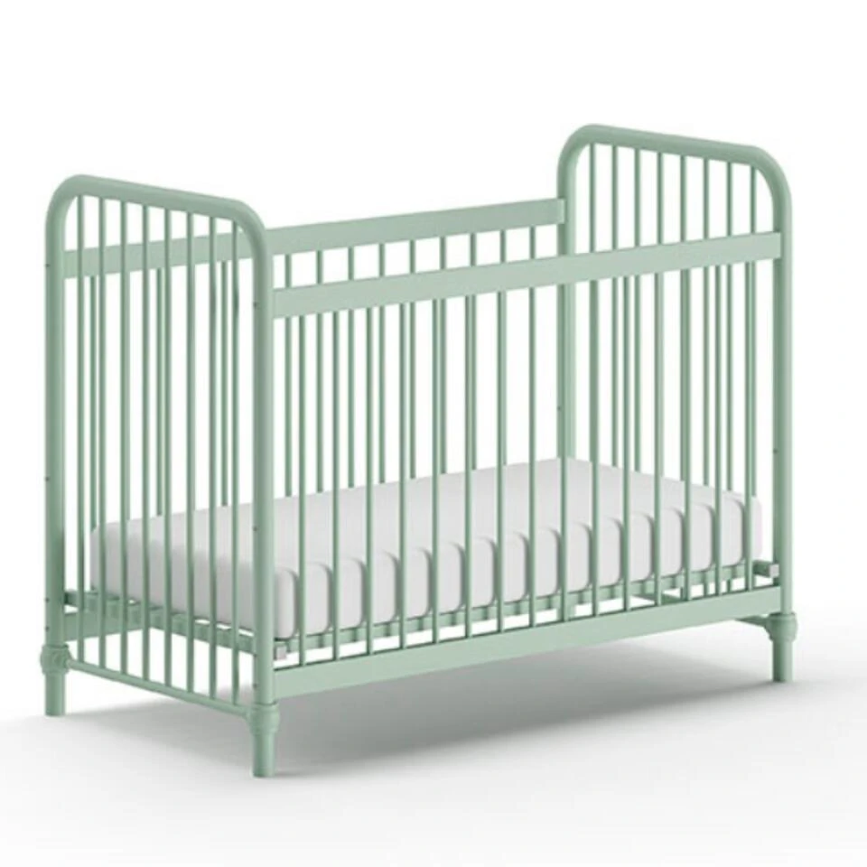 Vipack Babybed Bronxx - 60x120cm - Olijfgroen 4 Vipack Babybed Bronxx - 60x120cm - Olijfgroen - Afbeelding 4