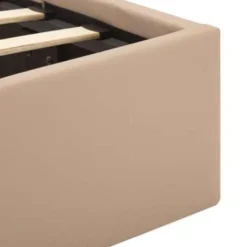 VidaXL - Bed Met Opbergruimte En LED - Cappuccino - Kunstleer - 160x200 Cm -VIDAXL Winkel b2112e3acd5843279125f03ebe53bc14