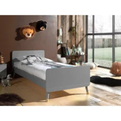 Bed Billy 90x200 - Grijs 16 Bed Billy 90x200 - Grijs -VIDAXL Winkel bed7d0f594c84d9eb6293279318ac96c