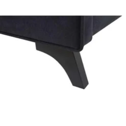 AMBASSADOR - Tweepersoonsbed - Zwart - 140 X 200 Cm - Chenille -VIDAXL Winkel c34d3a07368249f9a53435d302b48116