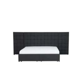 MILLAU - Tweepersoonsbed - Grijs - 160 X 200 Cm - Polyester -VIDAXL Winkel d15263c1315a4f38a79f7689bf953db8