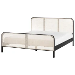 GONFARON - Tweepersoonsbed - Zwart - 180 X 200 Cm - Dennenhout -VIDAXL Winkel d4501ba38a7e49cc925c84f79936b67a