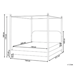 DANNEMOIS - Tweepersoonsbed - Taupe - 140x200 Cm - Bouclé 14 DANNEMOIS - Tweepersoonsbed - Taupe - 140x200 Cm - Bouclé -VIDAXL Winkel d745251db261442c9f65c599d6e826ce 2