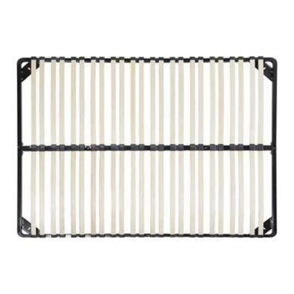 BASIC - Lattenbodem - Zwart - 140 X 200 Cm - Staal 9 BASIC - Lattenbodem - Zwart - 140 X 200 Cm - Staal - Afbeelding 9