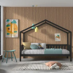 Bedhuisje Dallas 90x200 - Antraciet -VIDAXL Winkel e2e1e3fac63f45e4b046e146a980493f