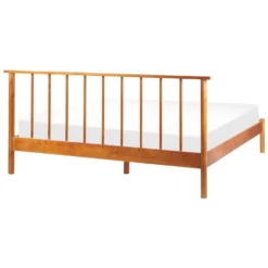 BARRET II - Tweepersoonsbed - Lichtbruin - 160 X 200 Cm - Dennenhout -VIDAXL Winkel e45d4716ea4841ec90d4e2b4a306761d