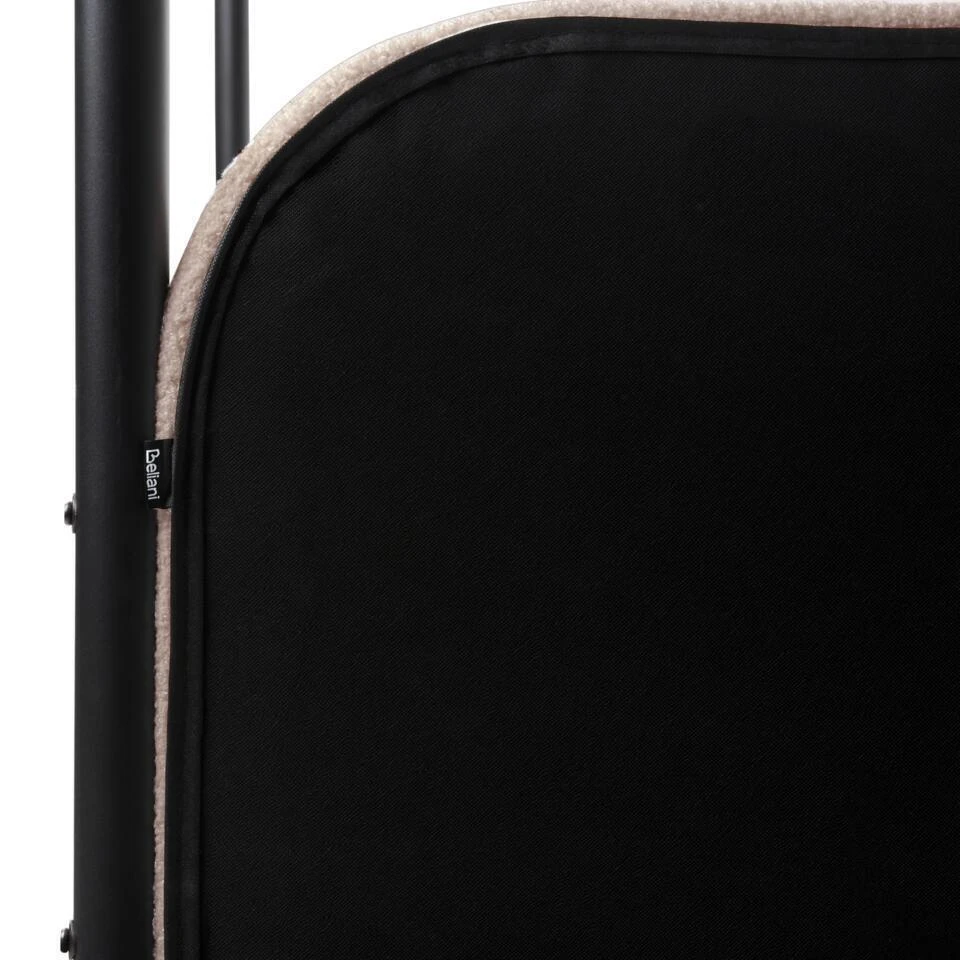 DANNEMOIS - Tweepersoonsbed - Taupe - 140x200 Cm - Bouclé 11 DANNEMOIS - Tweepersoonsbed - Taupe - 140x200 Cm - Bouclé - Afbeelding 11